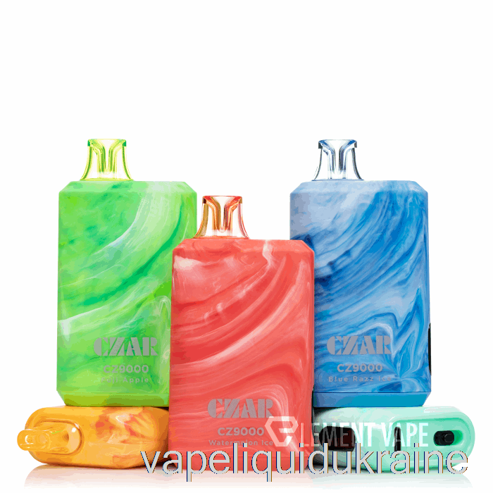 Vape Liquid Ukraine Czar CZ9000 Disposable Blue Razz Lemon